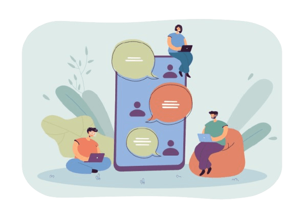 Share experience illustration